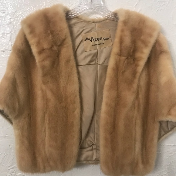 Vintage Real Mink Shaw late 50’s - Picture 1 of 9